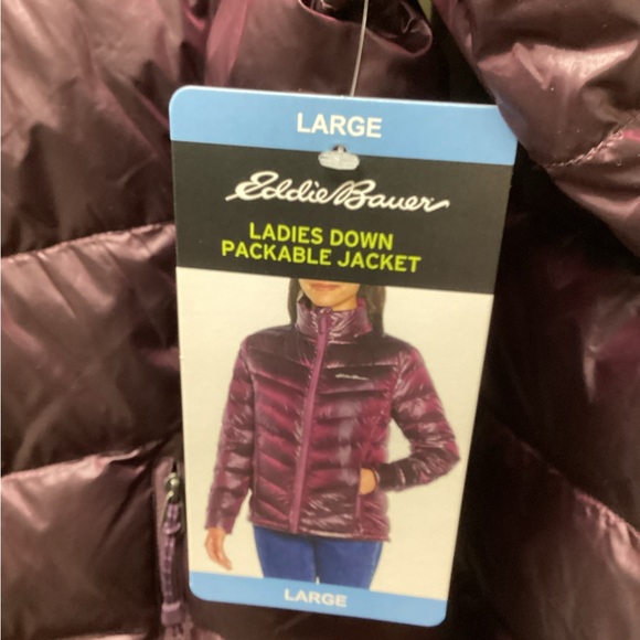 Eddie Bauer Ladies Down Jacket - Picture 4 of 6